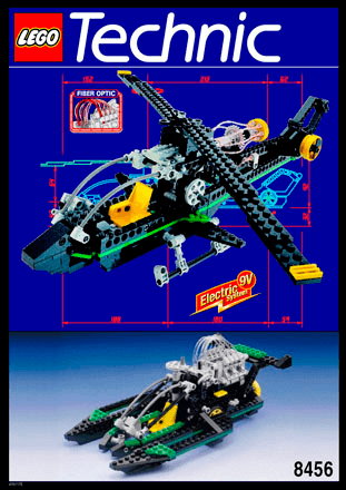 Preview for alternative construction for LEGO® Set 8456-1 - Number 1 BUILDING INSTR. 8456 IN