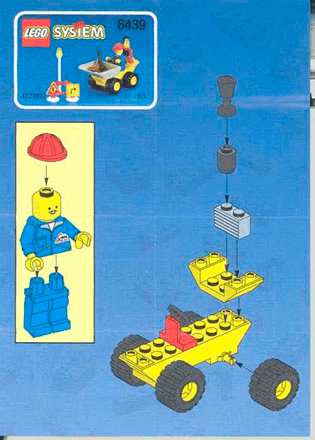 Preview for alternative construction for LEGO® Set 6439-1 - Number 1 BUILD.INST.6439 CONTRACTOR1/1