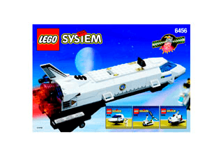 Preview for alternative construction for LEGO® Set 6456-1 - Number 1 BUIL.INS.6456 SPACE SC.1/7-3/7