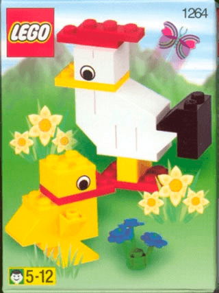 Hen With Chicken 1264 Lego Recruitment Bags Building