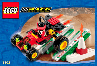 Preview for alternative construction for LEGO® Set 6602-1 - Number 1 BUILD.INST FOR 6602