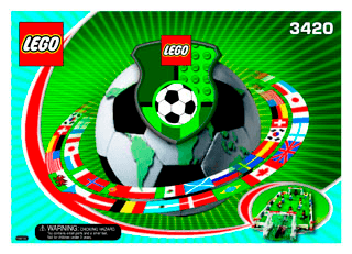 Preview for alternative construction for LEGO® Set 3420-1 - Number 2 BI 3420 AM