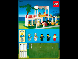 Preview for alternative construction for LEGO® Set 10037-1 - Number 1 BI 10037