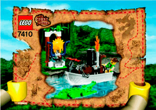 Preview for alternative construction for LEGO® Set 7410-1 - Number 1 BI  7410