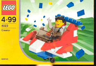 Preview for alternative construction for LEGO® Set 4023-1 - Number 1 IDEA BOOK 4023 IN