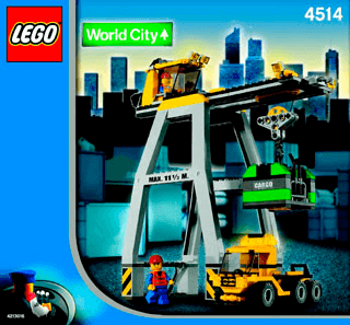 Preview for alternative construction for LEGO® Set 4514-1 - Number 1 BULDING INSTRUCTION 4514