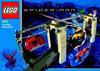 Preview for alternative construction for LEGO® Set 4852-1 - Number 1 BI 4852