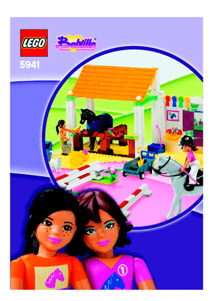 Preview for alternative construction for LEGO® Set 5941-1 - Number 1 BI, 5941 IN