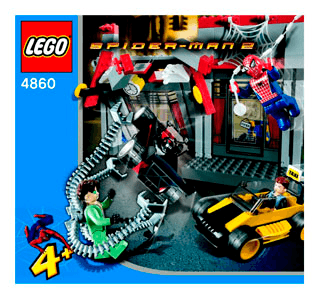 Preview for alternative construction for LEGO® Set 4860-1 - Number 1 BULDING INSTRUCTION, 4860 IN