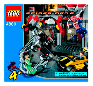 Preview for alternative construction for LEGO® Set 4860-1 - Number 2 BULDING INSTRUCTION, 4860 NA