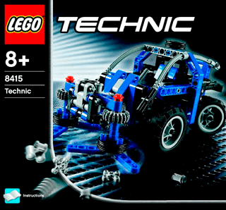 Preview for alternative construction for LEGO® Set 8415-1 - Number 1 BI 8415 -2