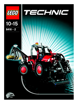 Preview for alternative construction for LEGO® Set 8416-1 - Number 2 BI 8416/2 IN