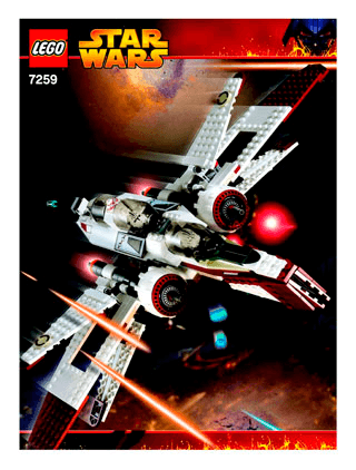 lego arc 170 starfighter 7259