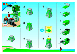 Preview for alternative construction for LEGO® Set 3301-1 - Number 1 BI ART 3301