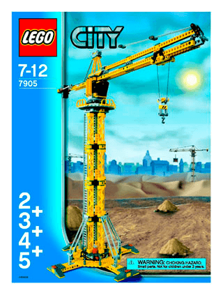 Preview for alternative construction for LEGO® Set 7905-1 - Number 3 BI, 7905 NA