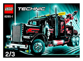 Preview for alternative construction for LEGO® Set 8285-1 - Number 2 BI - 8285 - MODEL 1 - 2/3