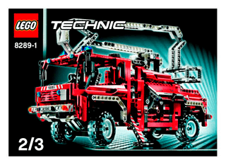 Preview for alternative construction for LEGO® Set 8289-1 - Number 2 BI - 8289 - MODEL 1 - 2/3