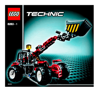 Preview for alternative construction for LEGO® Set 8283-1 - Number 1 BI - 8283 MODEL 1 IN