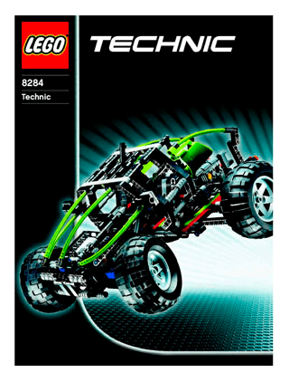 Preview for alternative construction for LEGO® Set 8284-1 - Number 4 BI  3006