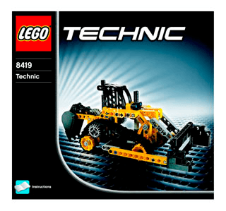 Preview for alternative construction for LEGO® Set 8419-1 - Number 2 BI 8419 -2