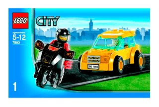 Preview for alternative construction for LEGO® Set 7993-1 - Number 1 BUILD INSTR 3004, 7993 1/2