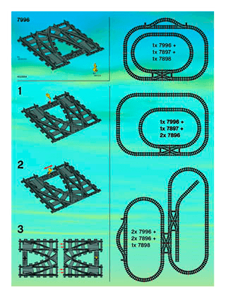 Preview for alternative construction for LEGO® Set 7996-1 - Number 2 BUILD INSTR  2003, 7996 NA