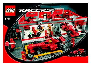 Preview for alternative construction for LEGO® Set 8144-1 - Number 3 BI, 8144 NA