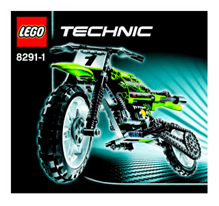 Preview for alternative construction for LEGO® Set 8291-1 - Number 1 BI 8291 1/2