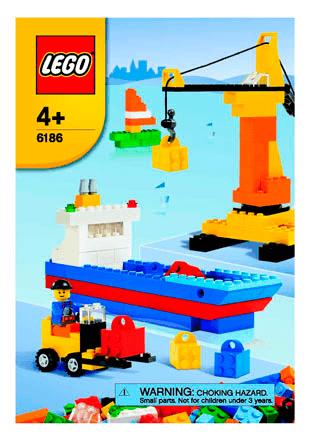 Preview for alternative construction for LEGO® Set 6186-1 - Number 2 BUILDING INSTRUC.3002,6186 V39