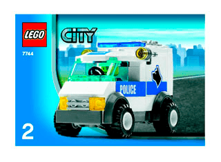 Preview for alternative construction for LEGO® Set 7744-1 - Number 2 BUILD INSTR 3001, 7744 2/4