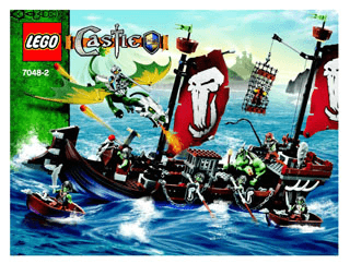 Preview for alternative construction for LEGO® Set 7048-1 - Number 3 BUILD. INSTRUCT.7048 IN 29 2/2