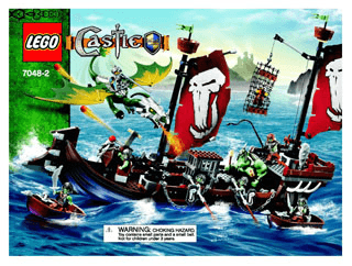 Preview for alternative construction for LEGO® Set 7048-1 - Number 4 BUILD. INSTRUCT.7048 NA 39 2/2