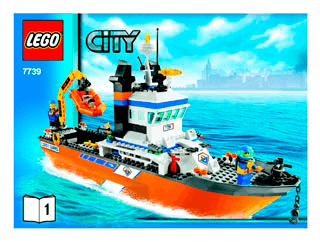 Preview for alternative construction for LEGO® Set 7739-1 - Number 1 BUILD INSTR 3006, 7739 1/2 IN