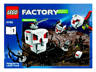 Preview for alternative construction for LEGO® Set 10192-1 - Number 1 BI 10192 1/2