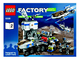 Preview for alternative construction for LEGO® Set 10191-1 - Number 2 BI 10191