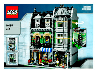 Preview for alternative construction for LEGO® Set 10185-1 - Number 3 BUILDING INSTR.3006,10185 3/3