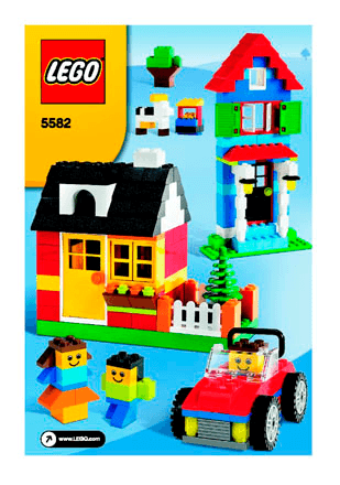 Preview for alternative construction for LEGO® Set 5582-1 - Number 1 BUILDING INST. 3002, 5582