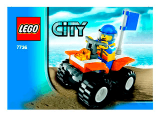 Preview for alternative construction for LEGO® Set 7736-1 - Number 1 BUILD INSTR 3001, 7736 IN