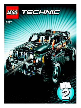 Preview for alternative construction for LEGO® Set 8297-1 - Number 2 BI - 8297 - MODEL 1 - 2/3