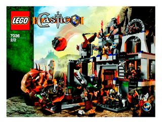 Preview for alternative construction for LEGO® Set 7036-1 - Number 2 BUILDING INSTRUC., 7036 2/2 IN