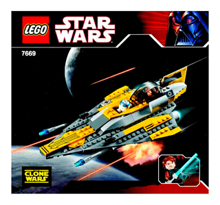 Preview for alternative construction for LEGO® Set 7669-1 - Number 1 BI 7669