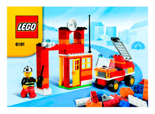 Preview for alternative construction for LEGO® Set 6191-1 - Number 1 BI 3001/24 - 6191 - V29