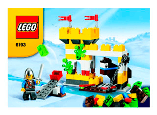 Preview for alternative construction for LEGO® Set 6193-1 - Number 1 BI 3001/24 - 6193 V29