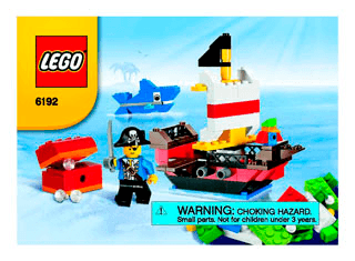 Preview for alternative construction for LEGO® Set 6192-1 - Number 2 BI 3001/24 - 6192 V39