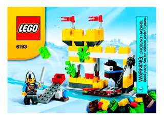 Preview for alternative construction for LEGO® Set 6193-1 - Number 2 BI 3001/24 - 6193 V39