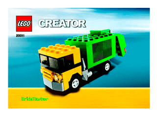 Preview for alternative construction for LEGO® Set 20011-1 - Number 1 BI 3001/16 - 20011 V 46