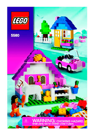 Preview for alternative construction for LEGO® Set 5560-1 - Number 1 BI 3002/40 - 5560 V.29