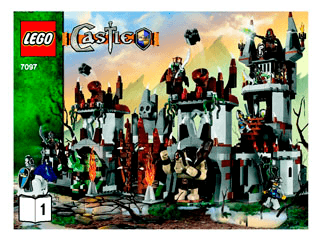 Preview for alternative construction for LEGO® Set 7097-1 - Number 1 BI 3006/72+4 - 7097 V 29 1/2