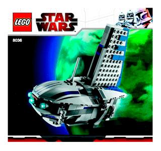 Preview for alternative construction for LEGO® Set 8036-1 - Number 1 BI 3005/48 -8036