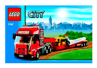 Preview for alternative construction for LEGO® Set 7747-1 - Number 3 BI 3002/72+4 - 7747-2/3